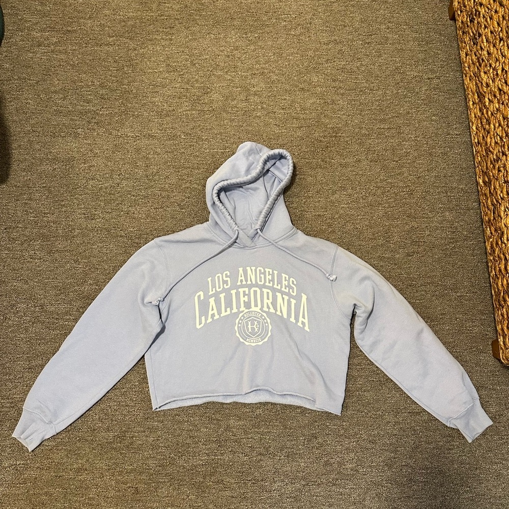 Hollister Light Blue Women's Hoodie